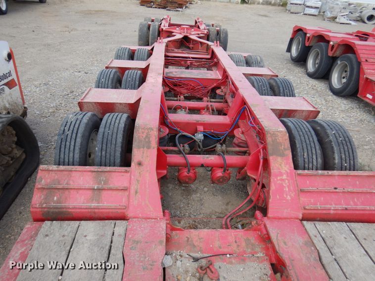 image for item KK9047 2005 Talbert  lowboy equipment trailer