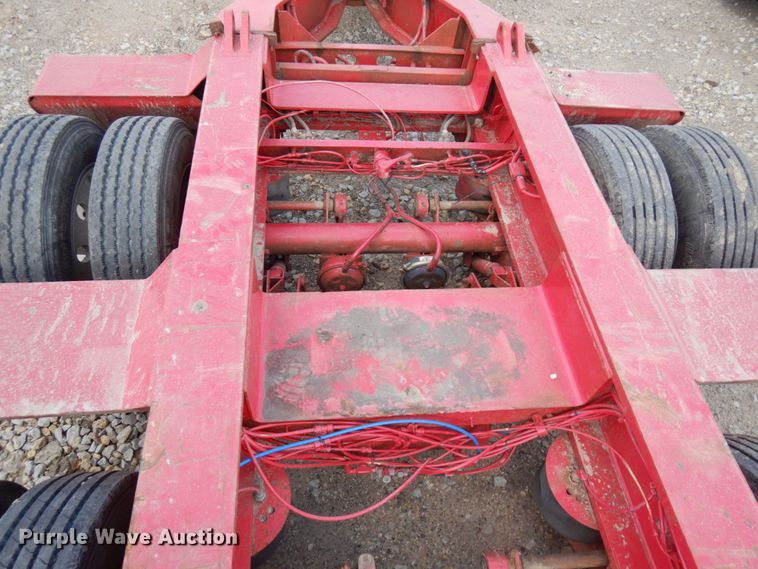 image for item KK9047 2005 Talbert  lowboy equipment trailer