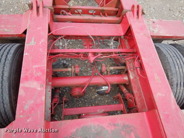 image for item KK9047 2005 Talbert  lowboy equipment trailer