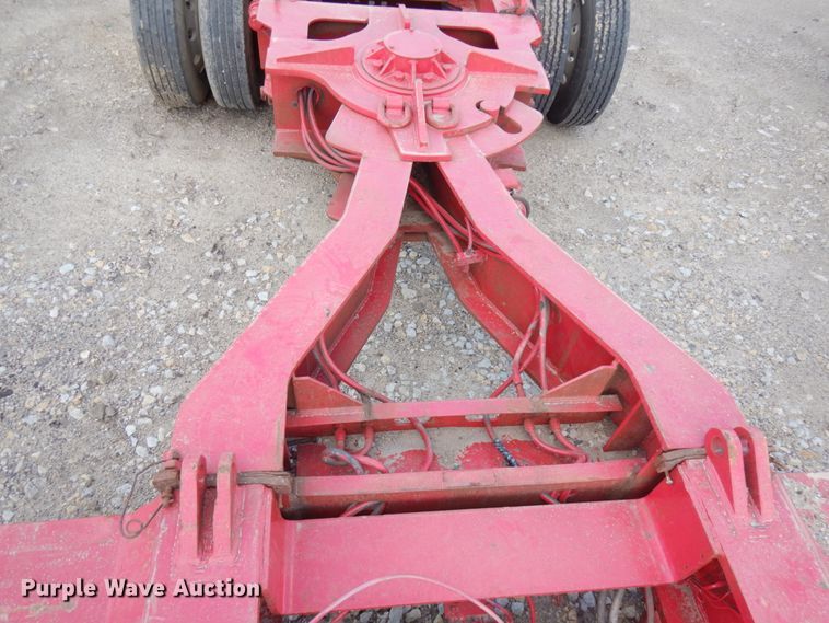 image for item KK9047 2005 Talbert  lowboy equipment trailer