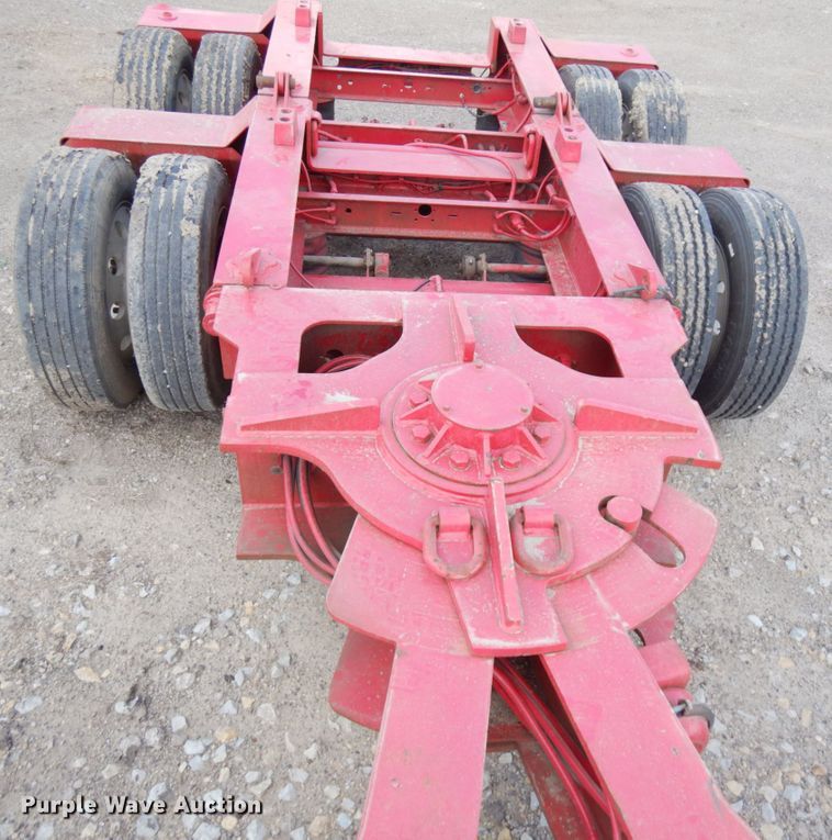 image for item KK9047 2005 Talbert  lowboy equipment trailer