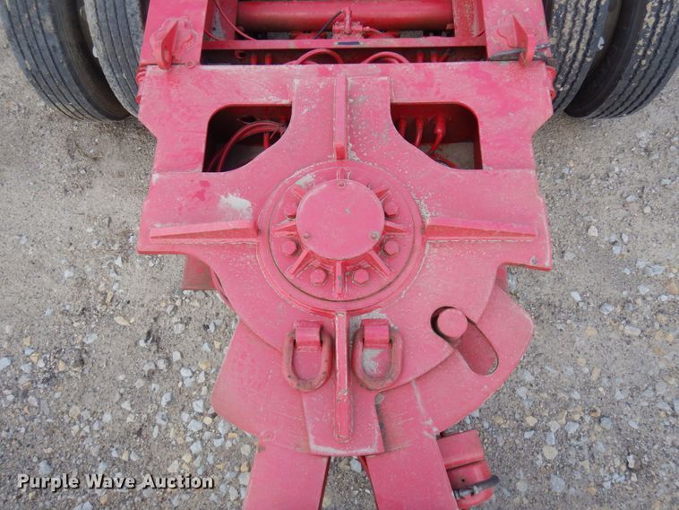 image for item KK9047 2005 Talbert  lowboy equipment trailer