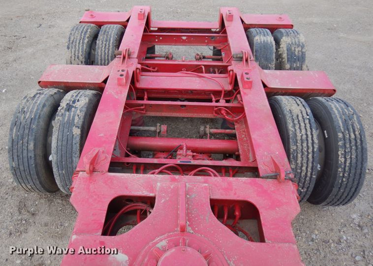 image for item KK9047 2005 Talbert  lowboy equipment trailer