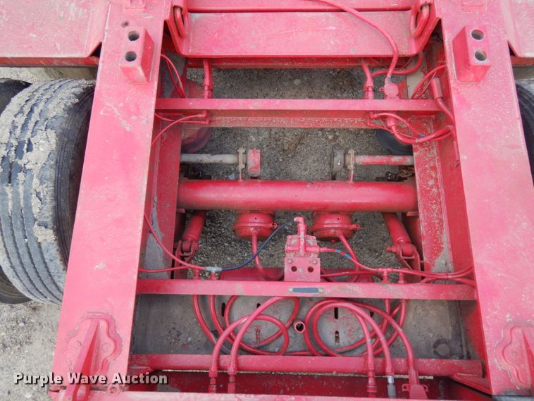 image for item KK9047 2005 Talbert  lowboy equipment trailer