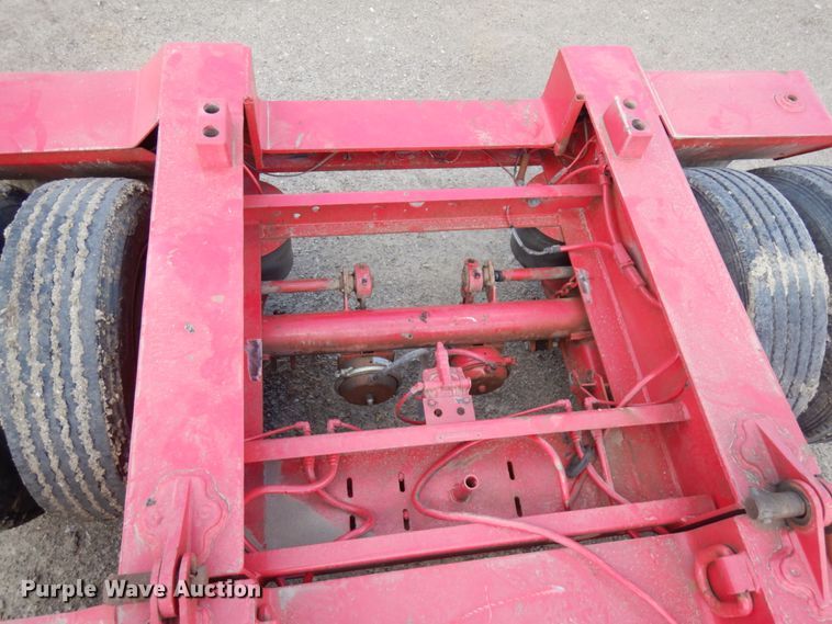 image for item KK9047 2005 Talbert  lowboy equipment trailer