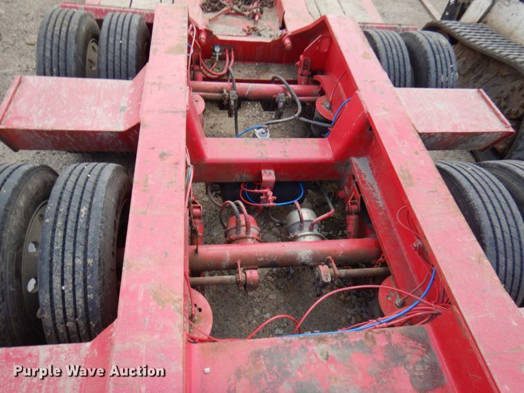 image for item KK9047 2005 Talbert  lowboy equipment trailer