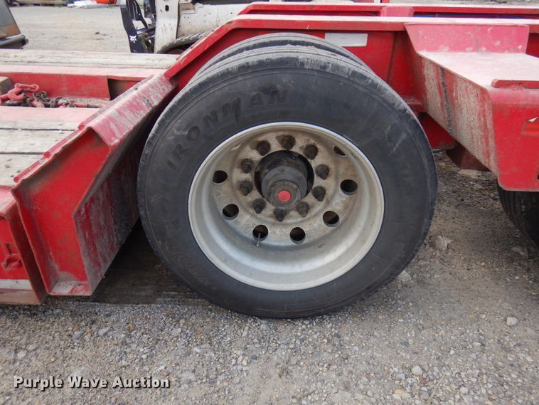 image for item KK9047 2005 Talbert  lowboy equipment trailer