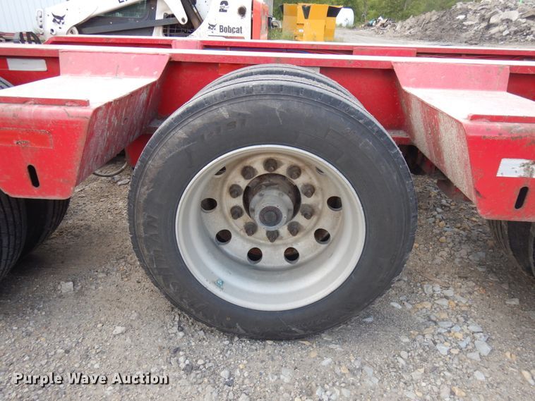 image for item KK9047 2005 Talbert  lowboy equipment trailer