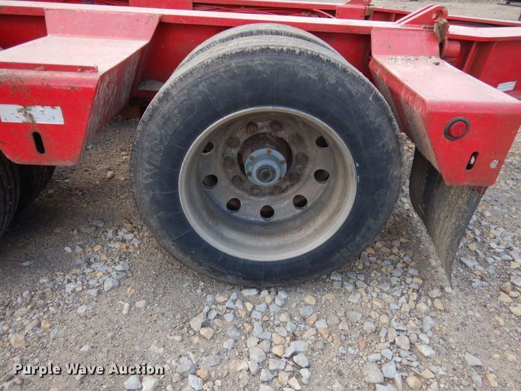 image for item KK9047 2005 Talbert  lowboy equipment trailer