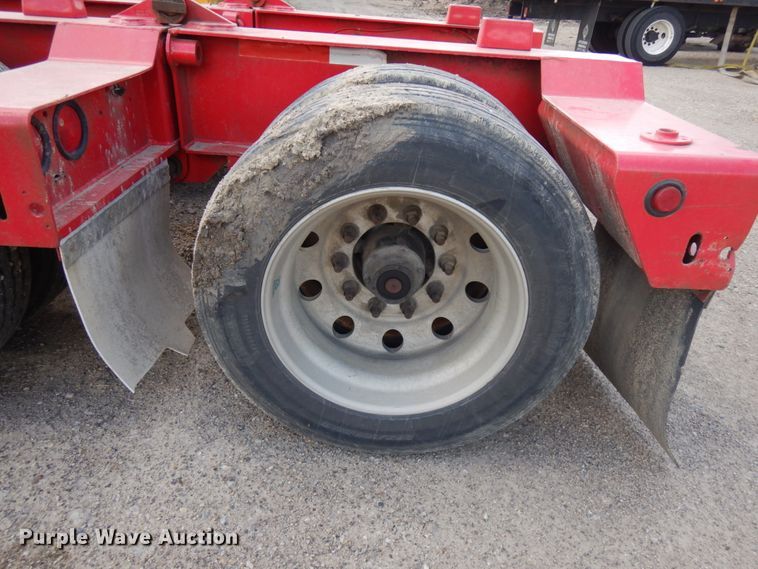 image for item KK9047 2005 Talbert  lowboy equipment trailer