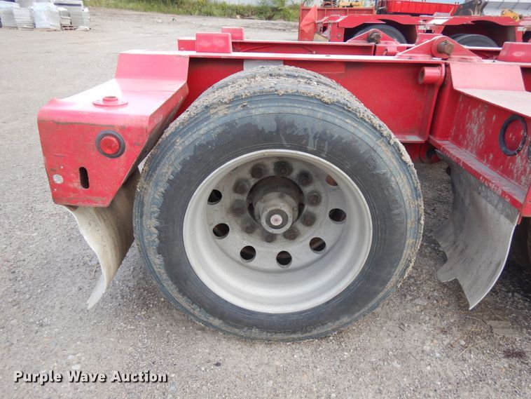 image for item KK9047 2005 Talbert  lowboy equipment trailer