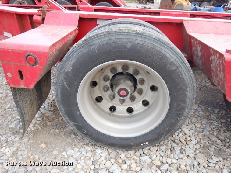 image for item KK9047 2005 Talbert  lowboy equipment trailer