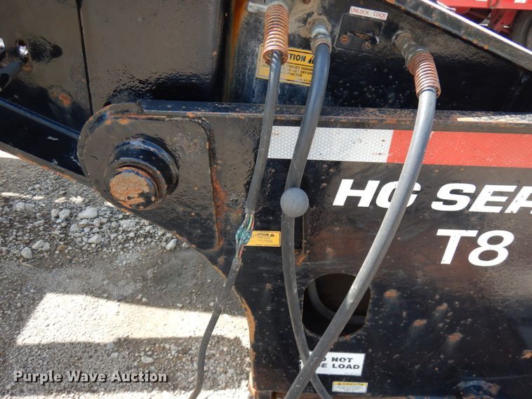 image for item KK9049 1999 Trail King HG Series T8  lowboy equipment trailer