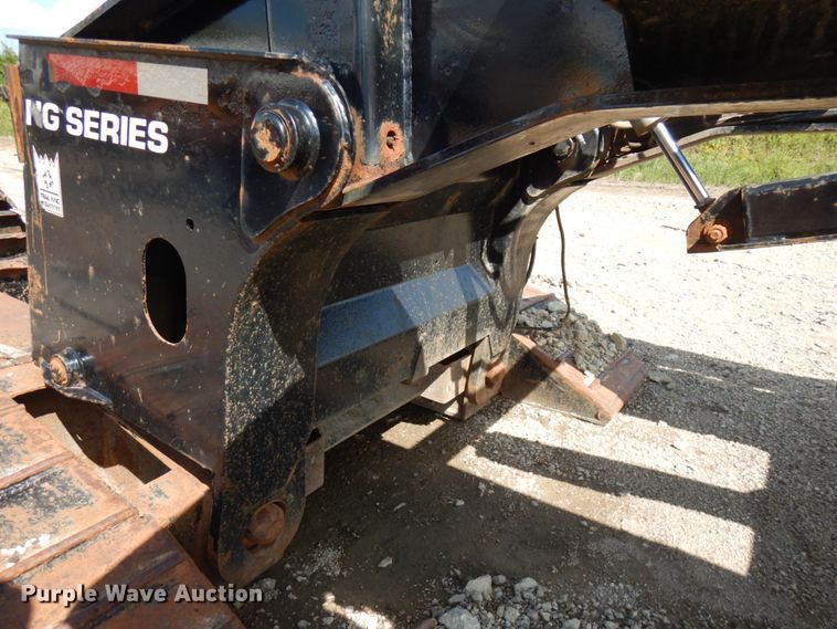 image for item KK9049 1999 Trail King HG Series T8  lowboy equipment trailer