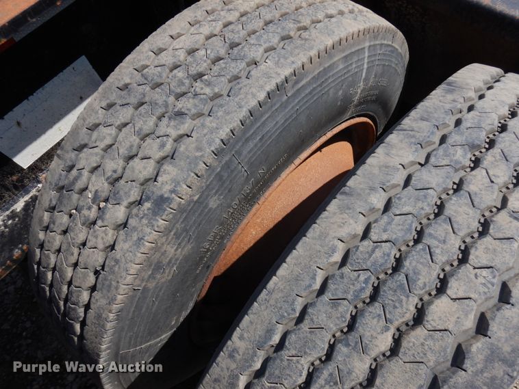 image for item KK9049 1999 Trail King HG Series T8  lowboy equipment trailer