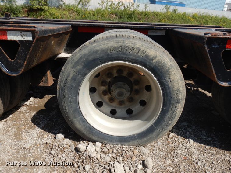 image for item KK9049 1999 Trail King HG Series T8  lowboy equipment trailer