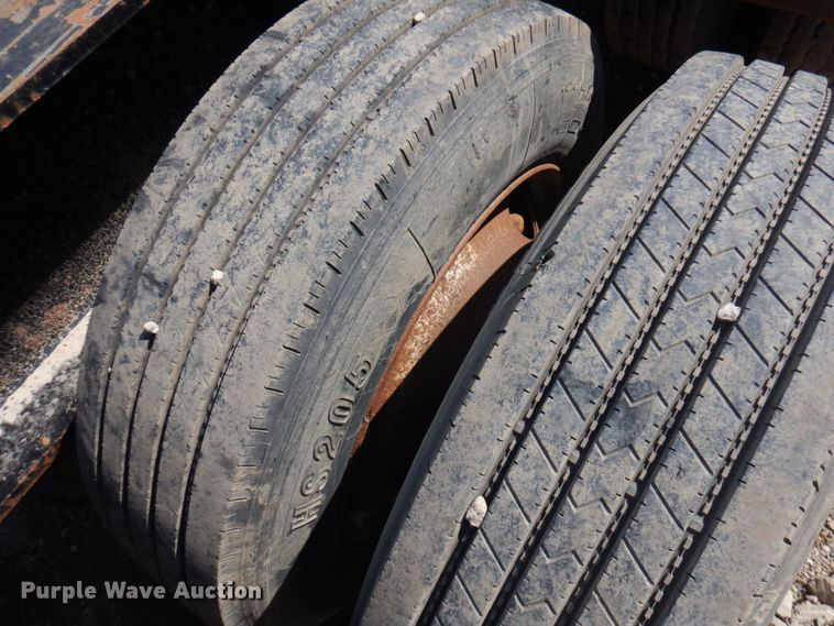 image for item KK9049 1999 Trail King HG Series T8  lowboy equipment trailer