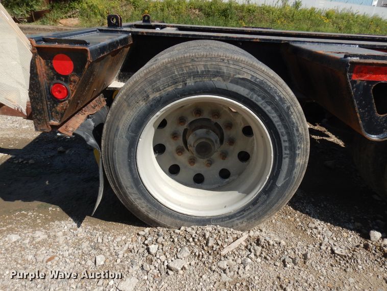 image for item KK9049 1999 Trail King HG Series T8  lowboy equipment trailer