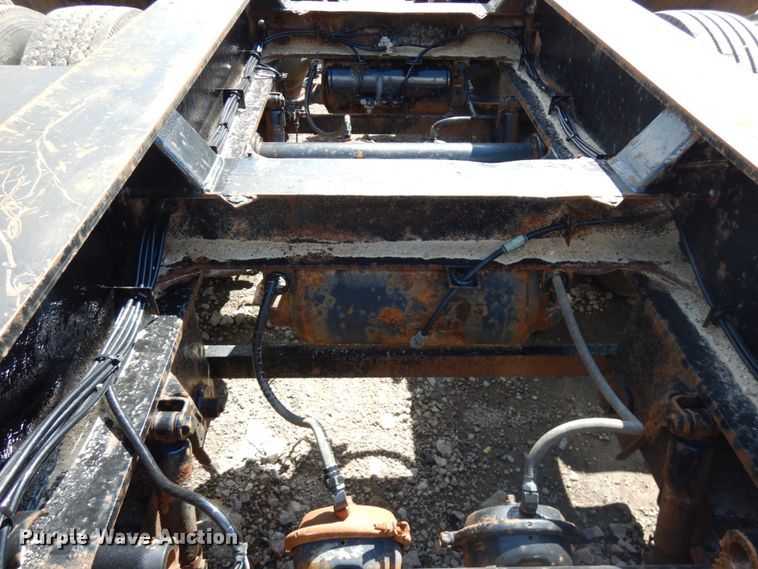 image for item KK9049 1999 Trail King HG Series T8  lowboy equipment trailer