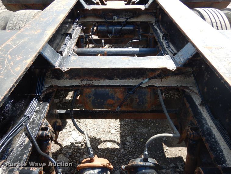 image for item KK9049 1999 Trail King HG Series T8  lowboy equipment trailer