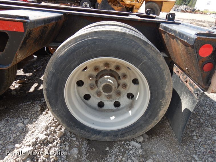 image for item KK9049 1999 Trail King HG Series T8  lowboy equipment trailer