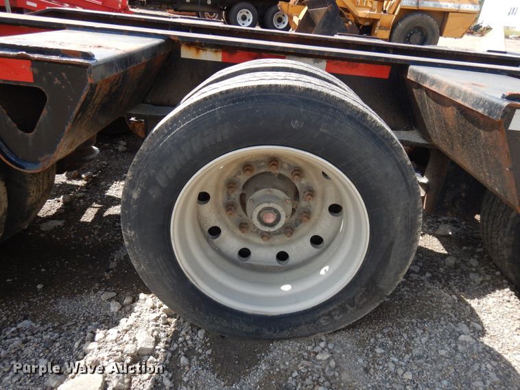 image for item KK9049 1999 Trail King HG Series T8  lowboy equipment trailer