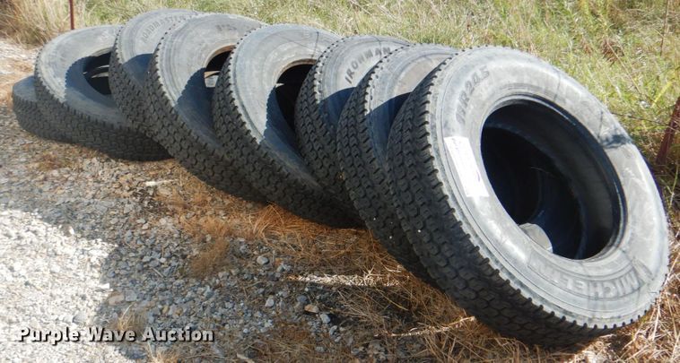 image for item DG1864 (8) 11R24.5 tires