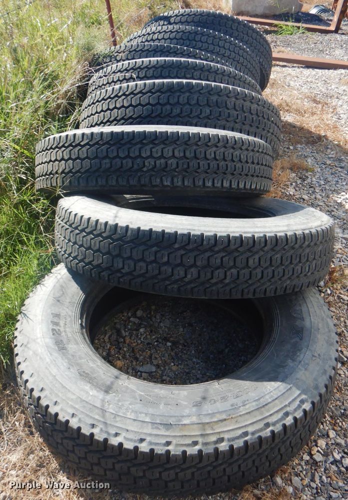 image for item DG1864 (8) 11R24.5 tires