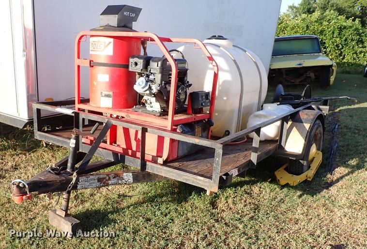 image for item DI5781 2016 Wilson  pressure washing trailer