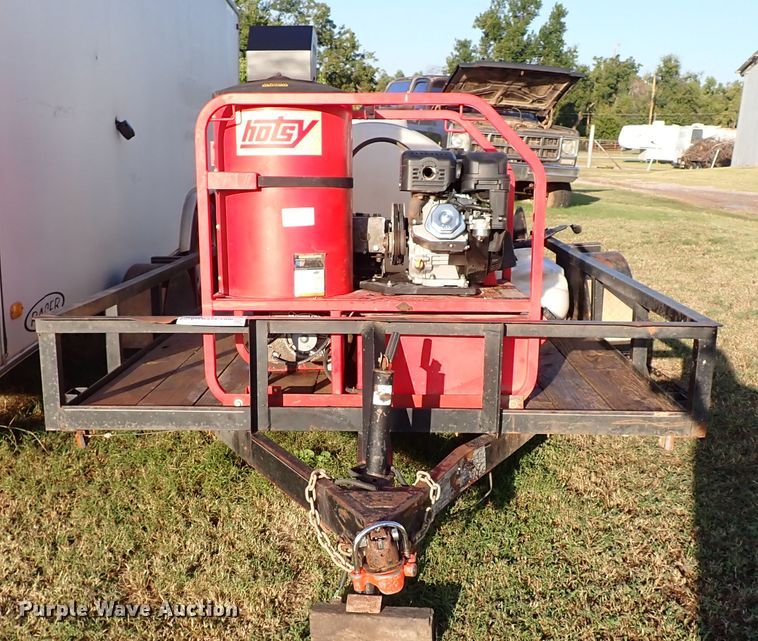 image for item DI5781 2016 Wilson  pressure washing trailer