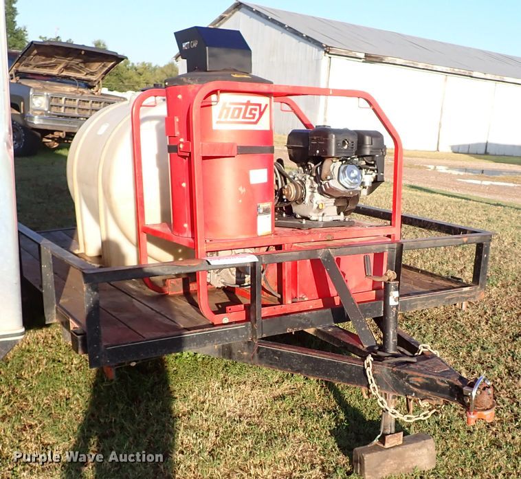 image for item DI5781 2016 Wilson  pressure washing trailer