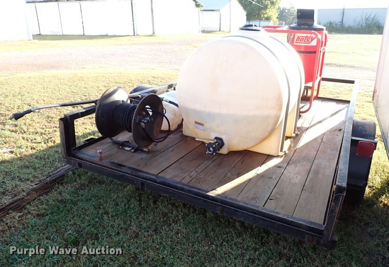 image for item DI5781 2016 Wilson  pressure washing trailer