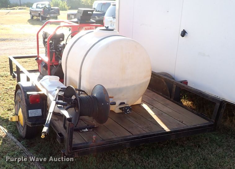 image for item DI5781 2016 Wilson  pressure washing trailer