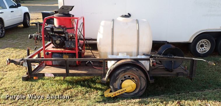 image for item DI5781 2016 Wilson  pressure washing trailer