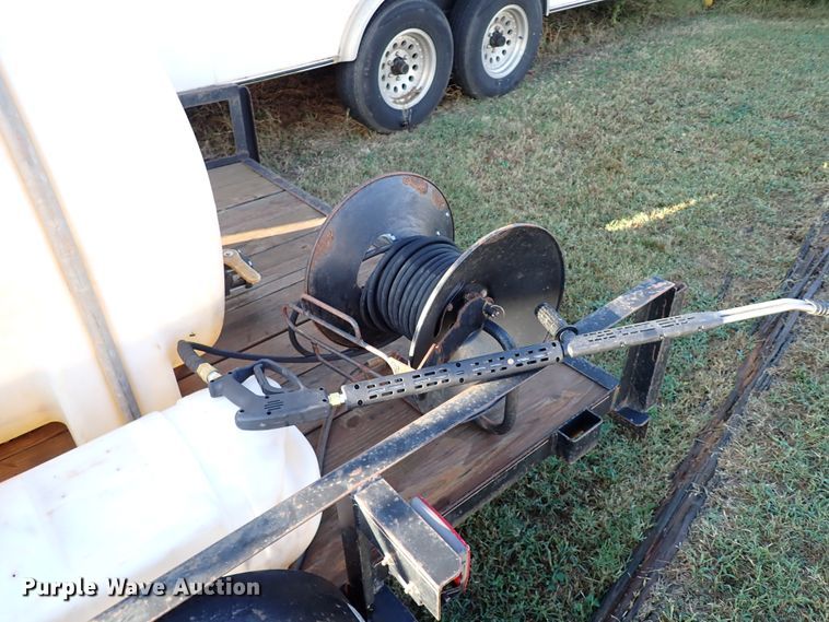 image for item DI5781 2016 Wilson  pressure washing trailer