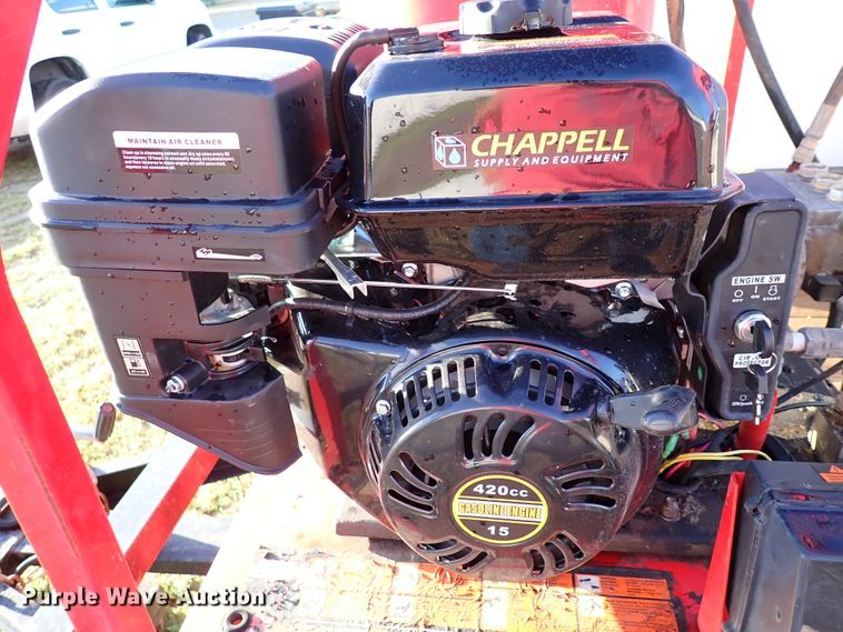 image for item DI5781 2016 Wilson  pressure washing trailer