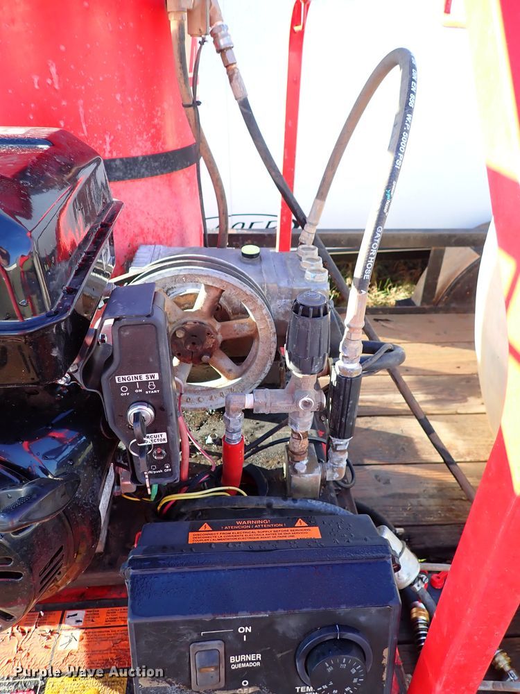 image for item DI5781 2016 Wilson  pressure washing trailer