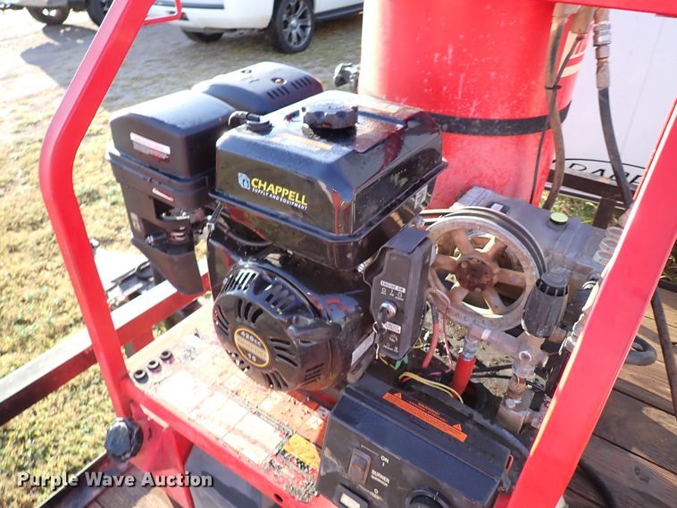 image for item DI5781 2016 Wilson  pressure washing trailer