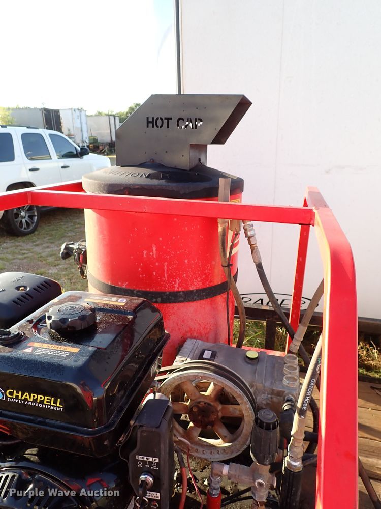 image for item DI5781 2016 Wilson  pressure washing trailer