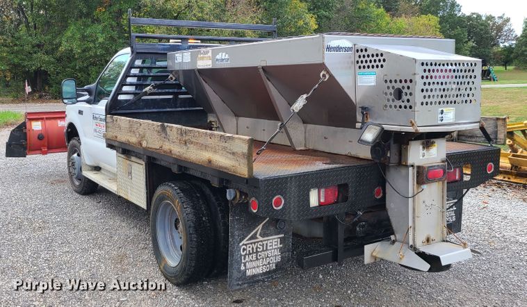 image for item DI6246 2003 Ford F450 Super Duty XL  flatbed truck