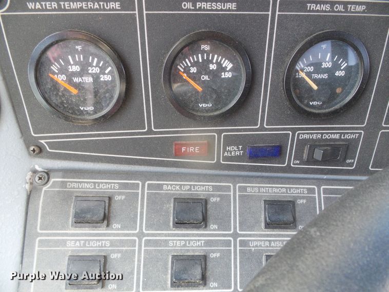 image for item DJ7509 2001 Blue Bird  coach bus