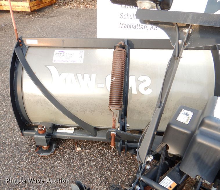 image for item DL3180 Sno-Way  96" W snow plow