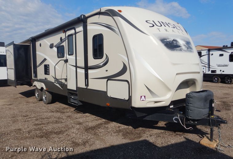 image for item DL6323 2015 CrossRoads Sunset Trail  camper