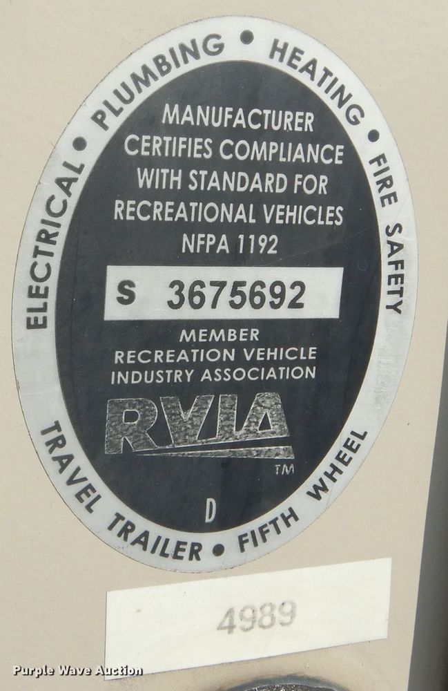 image for item DL6323 2015 CrossRoads Sunset Trail  camper