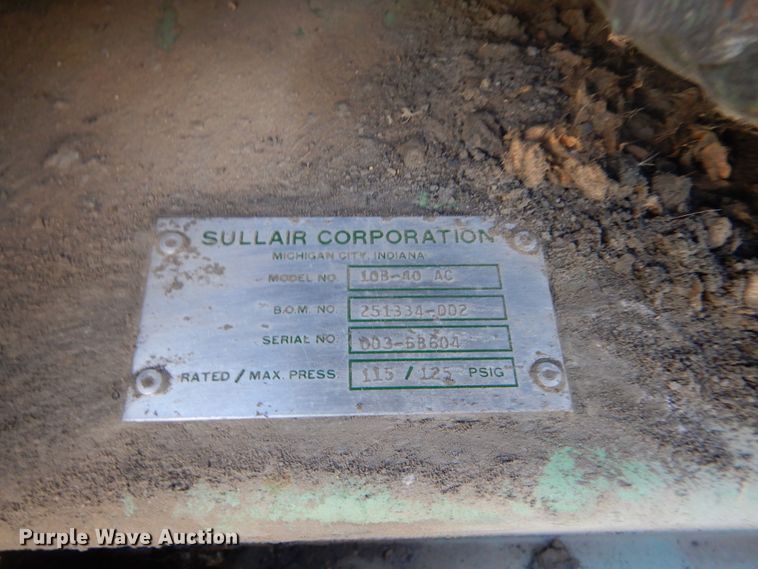 image for item DL6337 Sullair PDC-170 AC  air compressor
