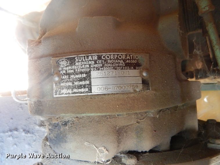 image for item DL6337 Sullair PDC-170 AC  air compressor