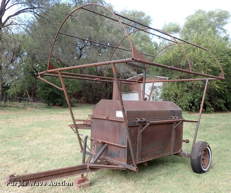 image for item DL7667 Shop built smoker trailer