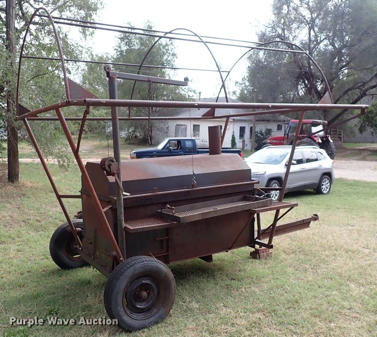 image for item DL7667 Shop built smoker trailer