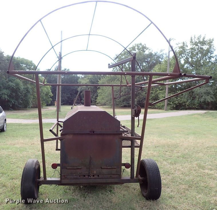 image for item DL7667 Shop built smoker trailer