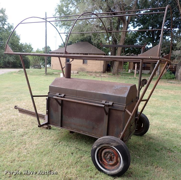 image for item DL7667 Shop built smoker trailer